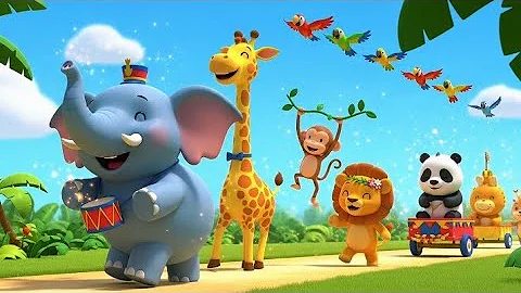 "🐘 Sing Along to the Adorable Baby Elephant Nursery Rhyme! | Fun Songs for Kids 🎶"