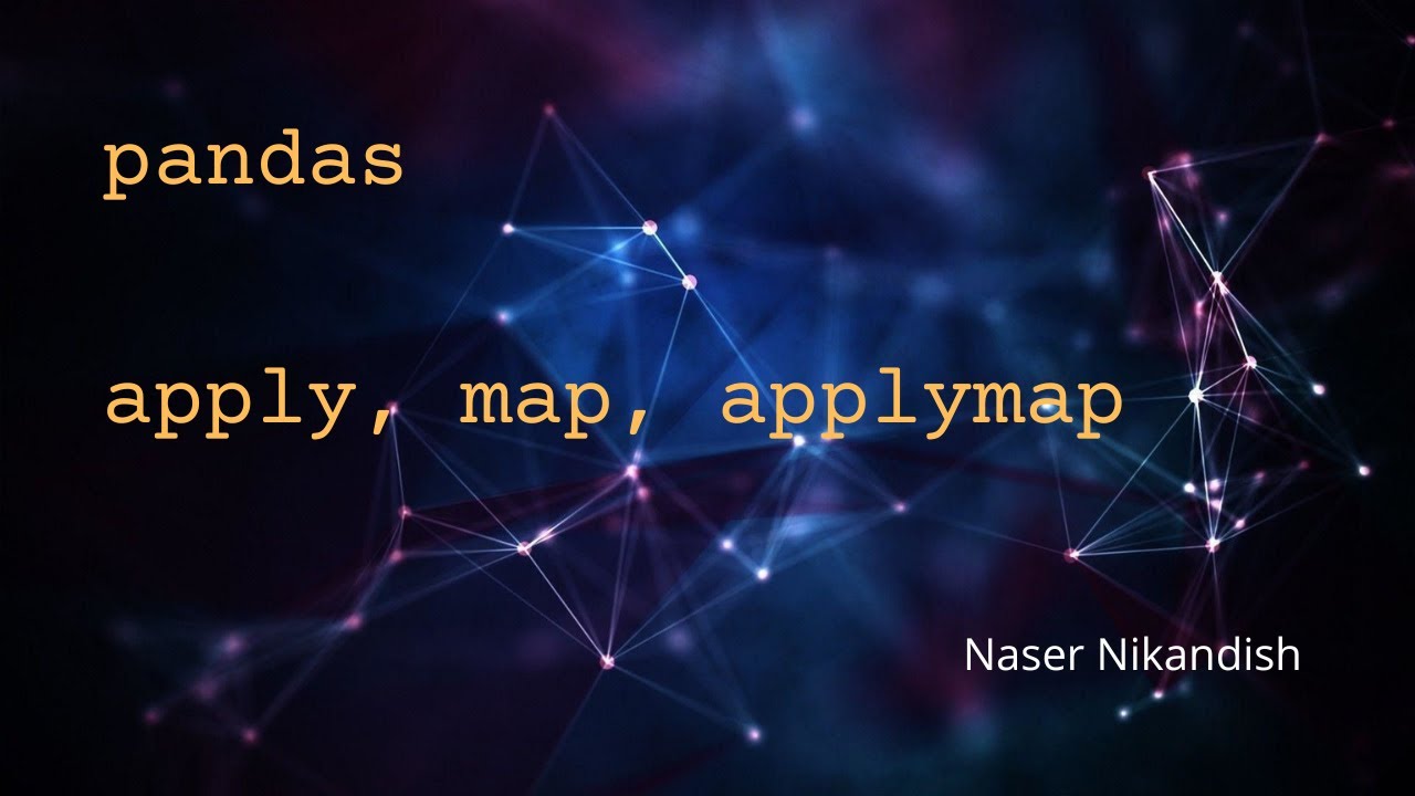 apply, map, applymap in pandas - YouTube