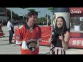 TikTok stars 'The Hockey Guys' attend Game 2 of Lightning-Panthers playoff series