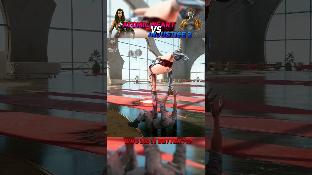 Get Stomped - Atomic Heart VS Injustice 2 👀