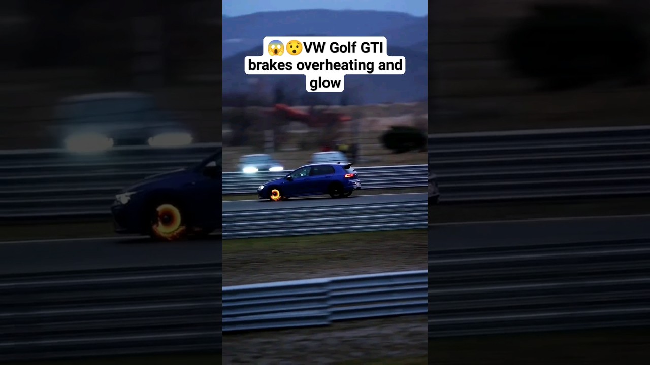 VW brakes overheating 