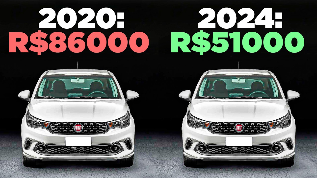 🚨 MERCADO EM CRISE? VENDAS CAINDO E PREÇOS DESPENCADO! QUAIS CARROS NÃO FORAM ACEITOS PELO PÚBLICO?