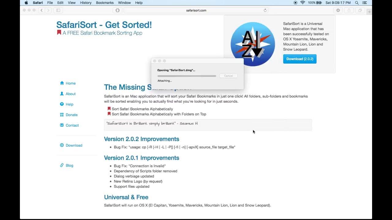 How To Organise Safari Bookmarks Alphabetically YouTube