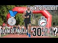 Enorme chrono pour la reprise sur 10 km 