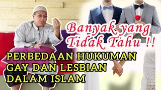 HUKUMAN GAY DAN LESBIAN TIDAK SAMA | USTADZ FIRANDA ANDIRJA