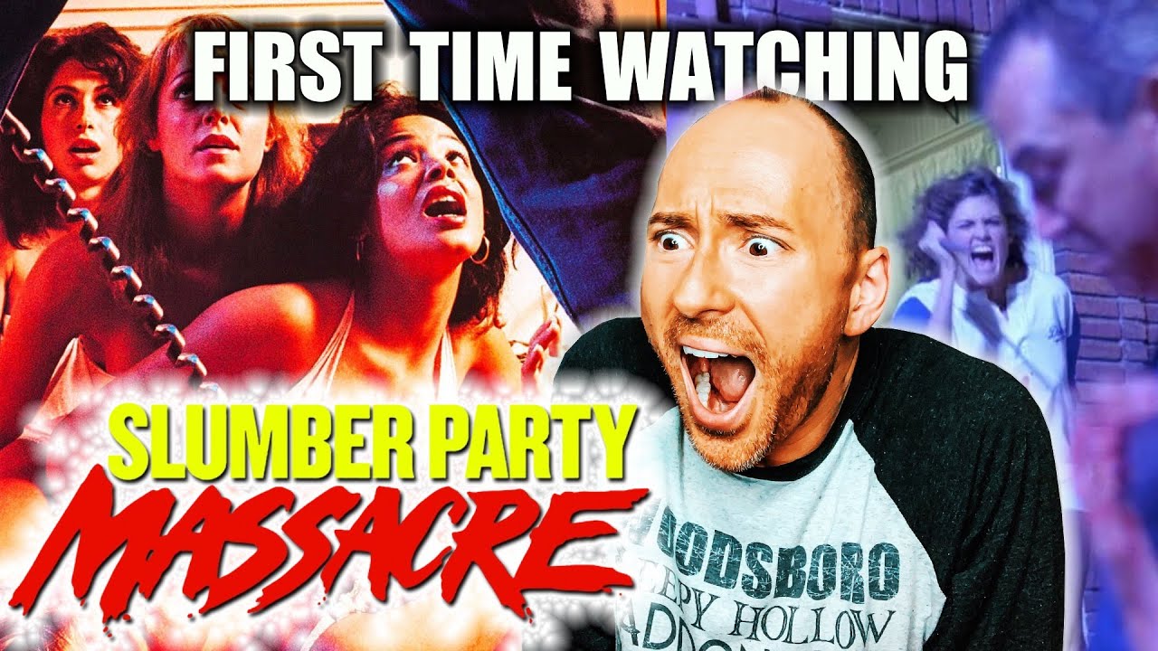 Save me some Pizza! THE SLUMBER PARTY MASSACRE (1982) First Time Watching / Movie Reaction
