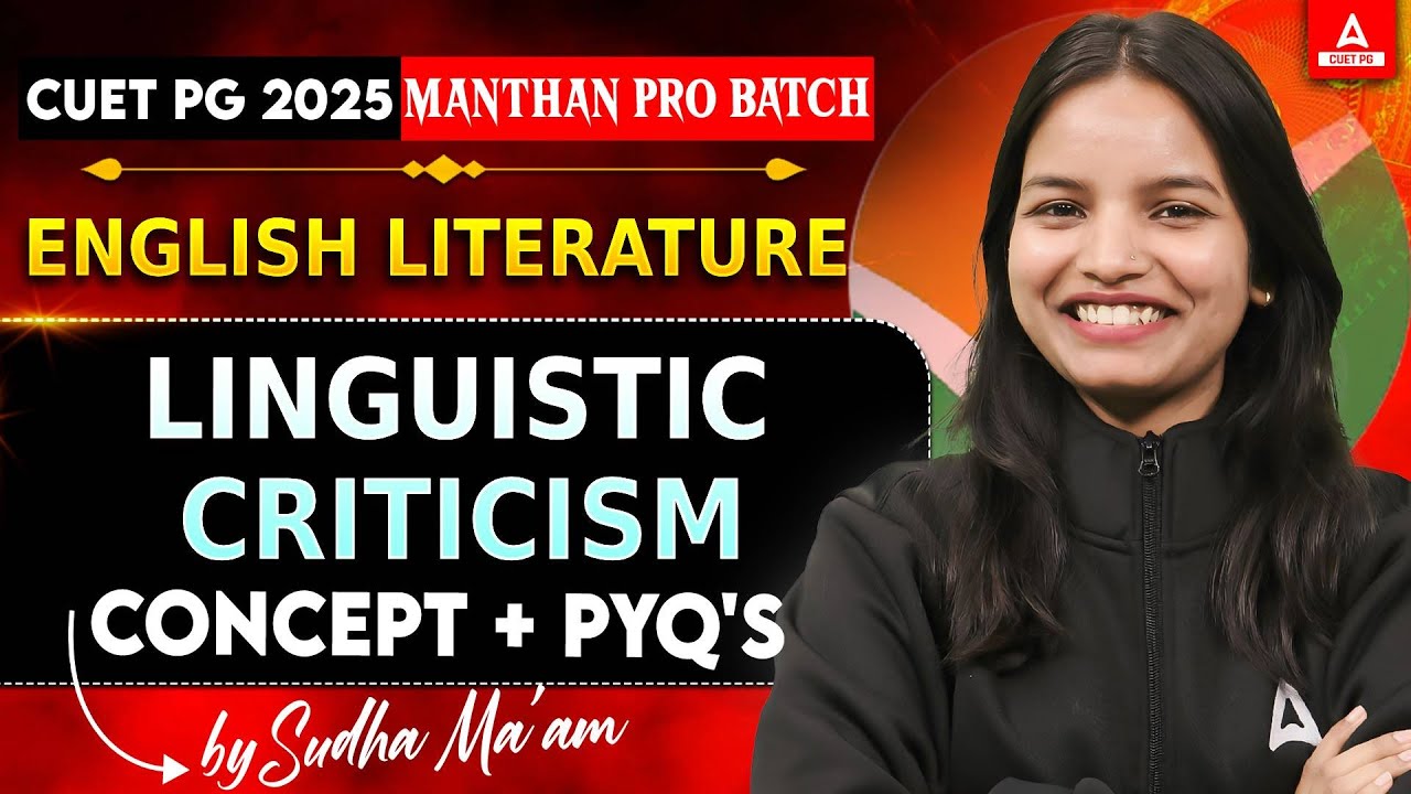 CUET PG 2025 | ENGLISH LITERATURE PREPARATION | PYQ'S | CONCEPT | Most ...