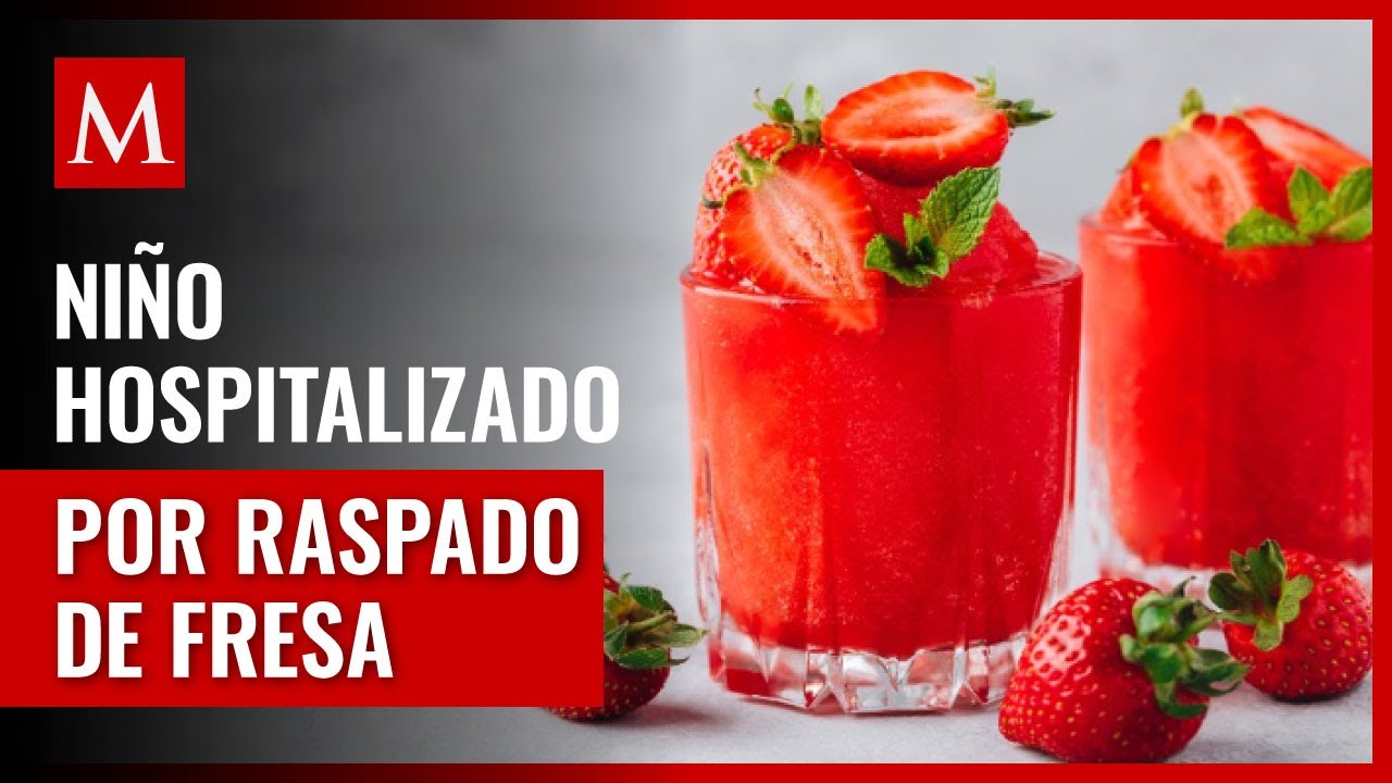 Niño hospitalizado por alucinaciones tras consumir raspado - YouTube