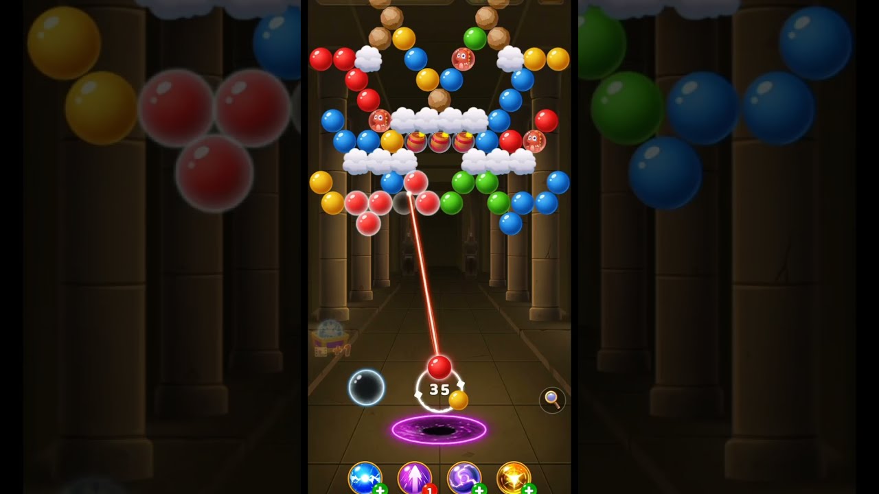 Bubble shooter Game nivel 365 e 366 jogo de bolinhas colorida