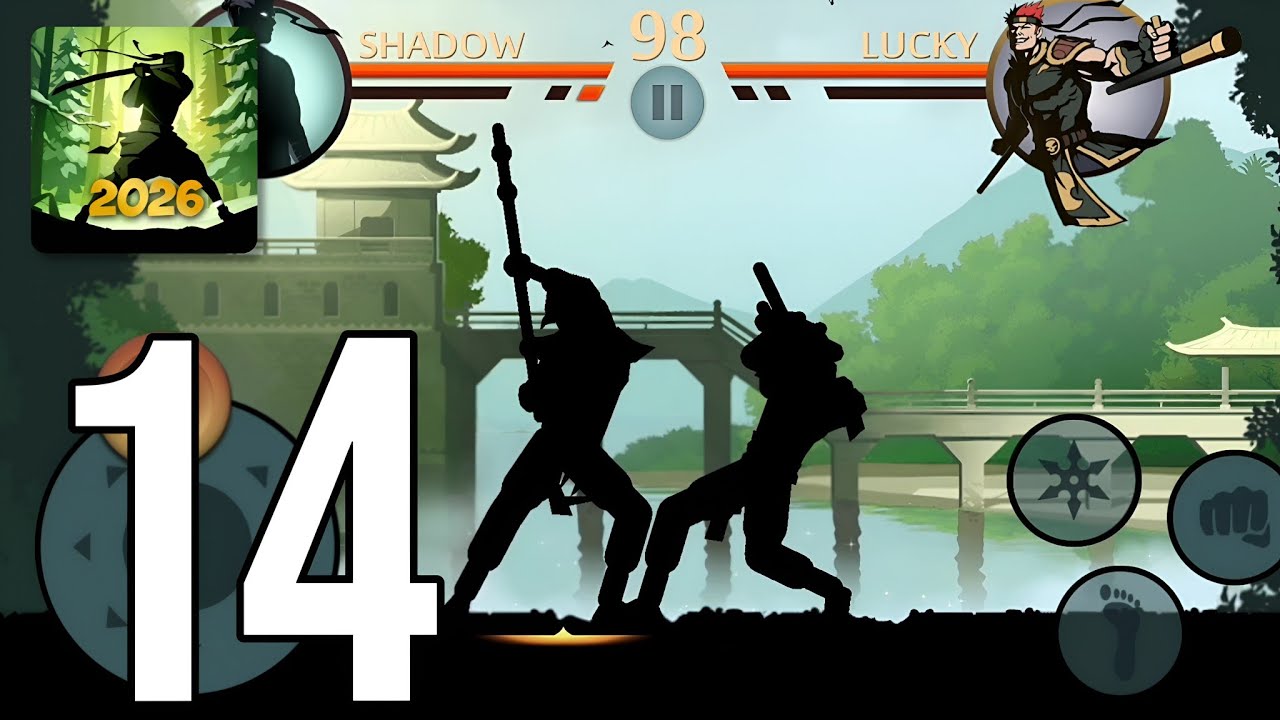 Shadow Fight 2 - Gameplay Walkthrough Part 14 - Act 3 (iOS, Android)