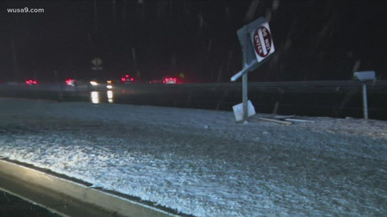 Team Coverage: More snow begins to fall across the DMV