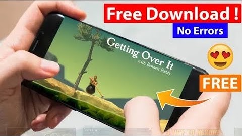 How to download gettin over it for free / live proof /Technical Gamer