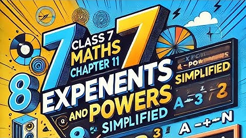 Class 7 Maths Chapter 11 | Exponents and Powers | Full NCERT Explanation in Hindi"