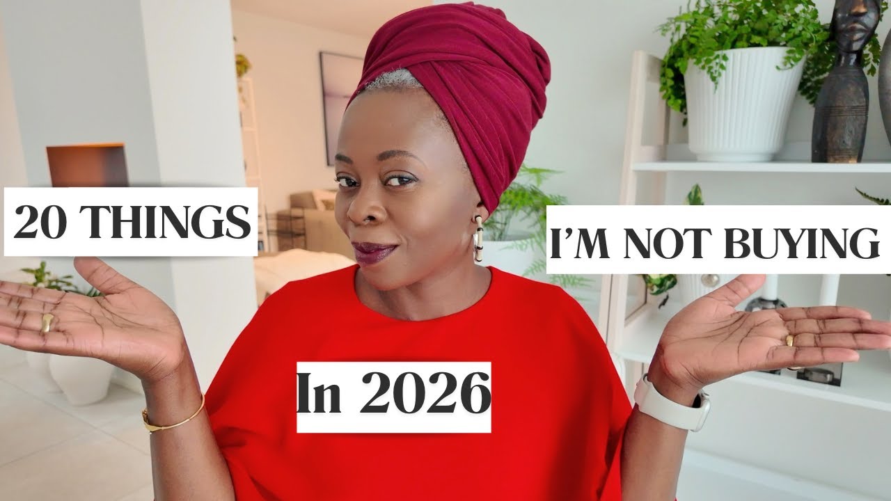 20 Things I'm NOT  BUYING in 2026 | Intensional living