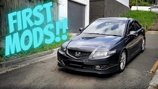 First Mods On The Honda Accord Euro CL9! | Vlog 26
