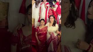 Kajol & Tanisha Mukerji At Sindoor Khela....
