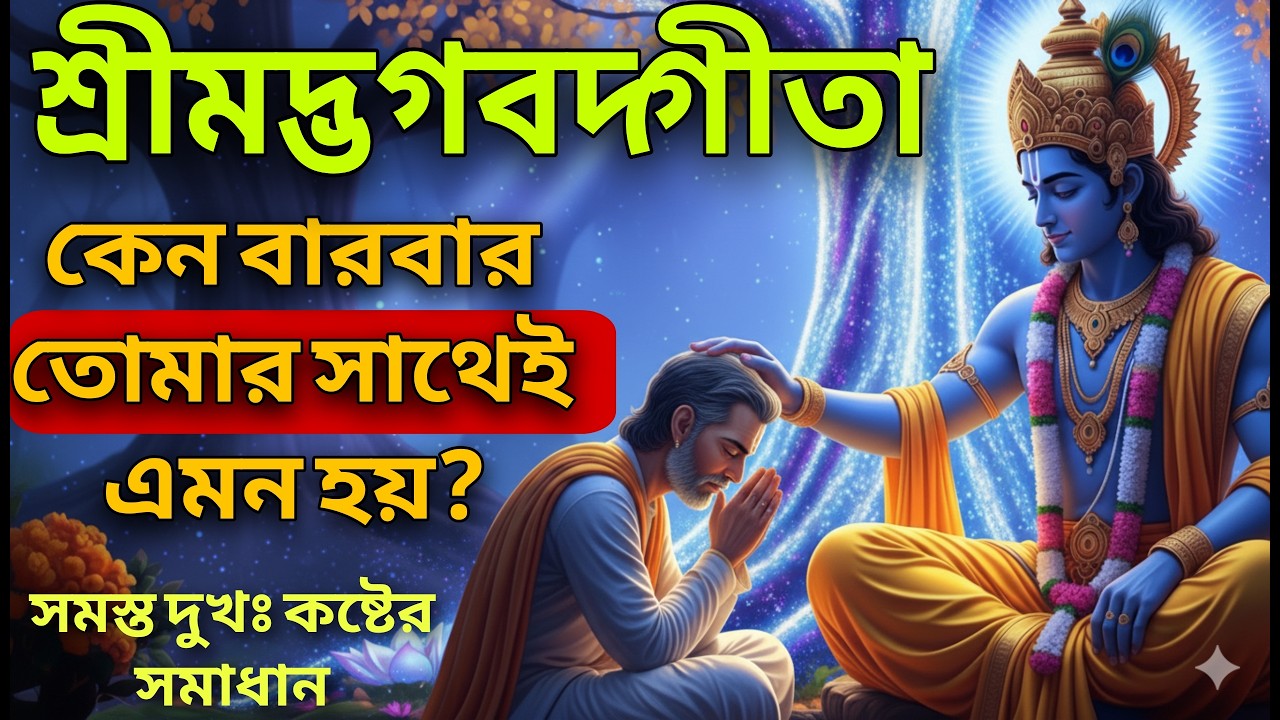 কেন ঈশ্বর ভালো মানুষের পরীক্ষা নেন? ভগবত গীতা সহজ বাংলা ভাষায়।।।Bhagwat Geeta Saar।। Gitar Bani।।