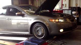 Acura tl type s auto dyno Acura Tl S Dyno Run Modified Acura Tl Type S Dyno Run
