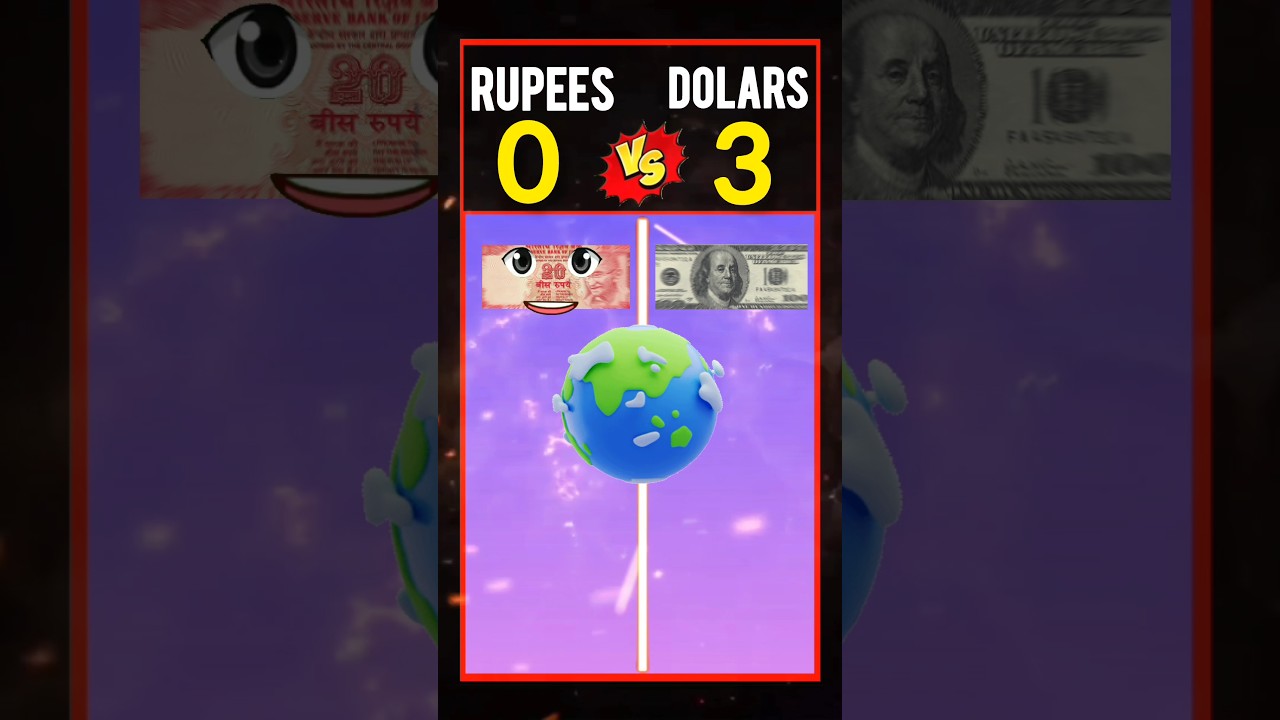 ll ₹ RUPEES V/S DOLAR $ ll रुपए V/S डॉलर ll 