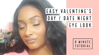 EASY AFFORDABLE VALENTINES DAY EYESHADOW LOOK | EYESHADOW TUTORIAL | Maritzah K