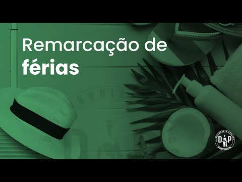 Novo Portal do Servidor | Remarcação de férias