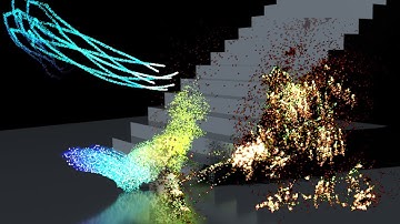 Houdini Mini: Playing around with Particle Trails