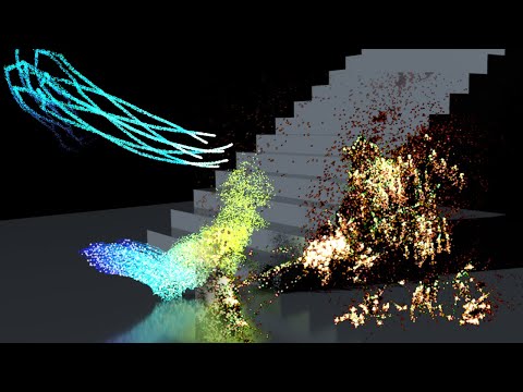Houdini Mini: Playing around with Particle Trails