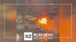 2 NYPD officers, 7 others hurt in Staten Island car crash