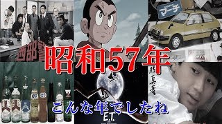 昭和57年  1982年はこんな年でしたね　 再アップ