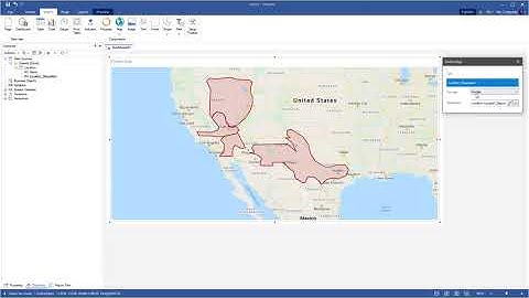 WinForms Dashboard Tool: using GIS (Geographic Information System) on Bing Online Map in app [2020]