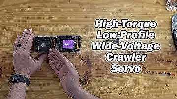 Compact Direct-Power RC Crawler Servo - SHV500 LP Servo Overview - Holmes Hobbies