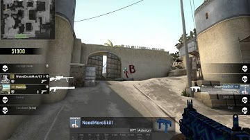 CS GO ace MP7 Clutch Hero 1v5