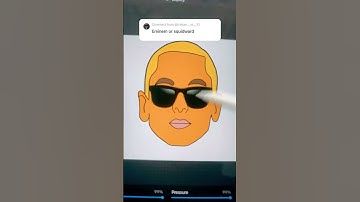 Eminem & Squidward ~pick a color|Procreate #art #satisfying #sub #fy #requestedvideo #shorts