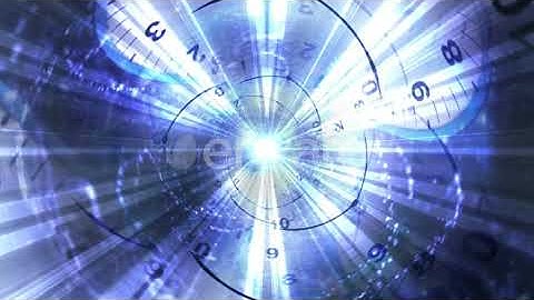 Abstract Clocks Tunnel Background, Loop | Motion Graphics - Videohive template