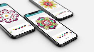 Mandala coloring book for adults | android app screenshot 2