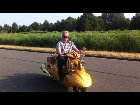 steampunk scooter,  arthur van poppel,