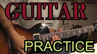 Guitar Practice  by Chiitora