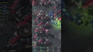 The biggest baneling attack in the history of StarCraft 2