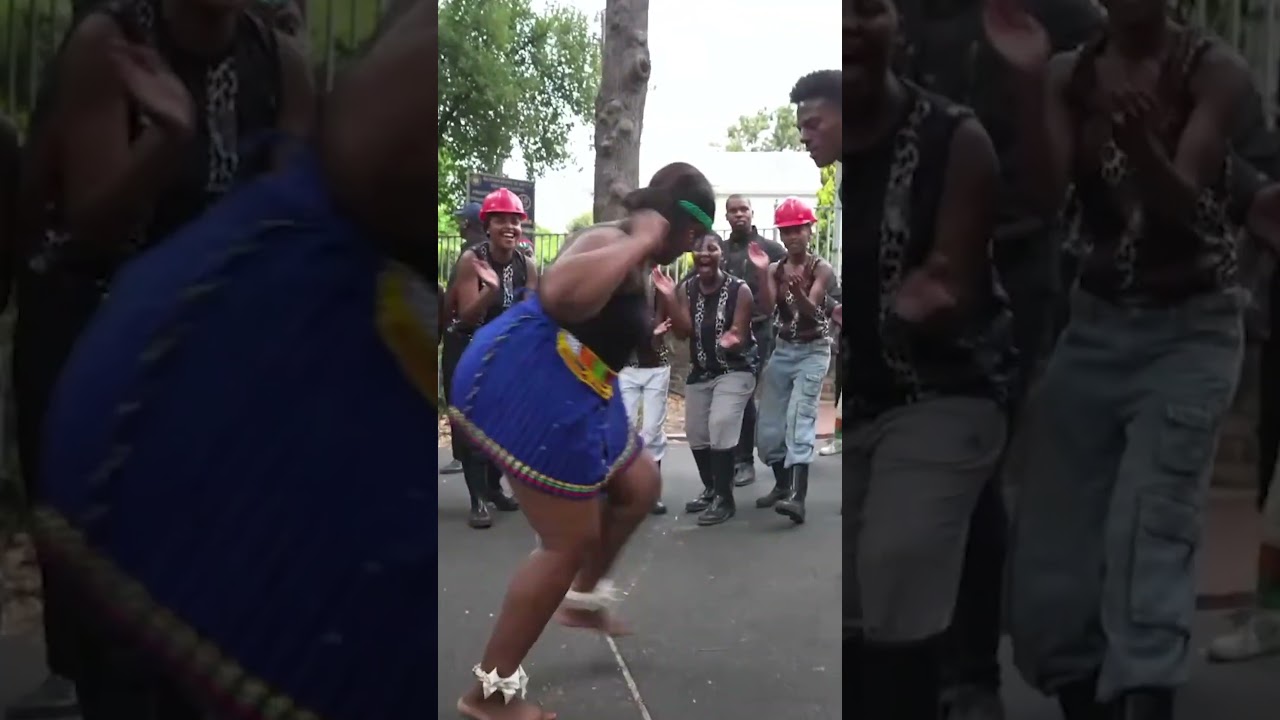 Ishowspeed Hits Backflips in a traditional South African Dance 😯 