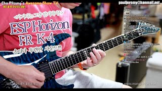 ESP Horizon FR K-4리뷰-이 기타는 그냥 암기하자! 너무너무 좋은 기타다!