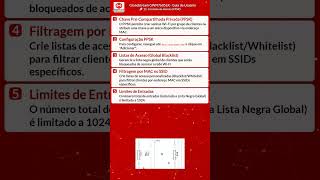 GWN7605LR: Senhas Wi-Fi Únicas e Controle Total! #Shorts #Grandstream