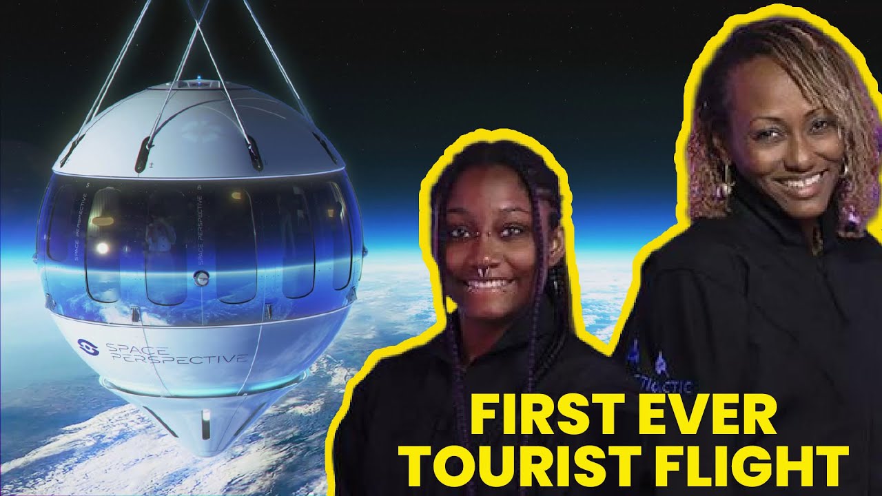 To the edge of Space - Virgin Galactic First Ever Tourist Flight