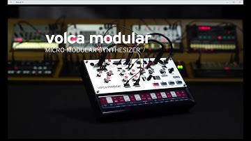 KORG volca modular - Micro modularer Synthesizer - All Playing No Talking - Official video