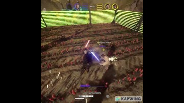 Count Dooku is a Masterful Duelist in Battlefront 2!