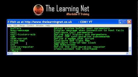 Cisco Ios Intro Part 2