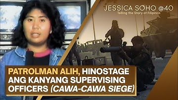 Patrolman Alih, hinostage ang kanyang supervising officers (Cawa-Cawa Siege) | Jessica Soho @40