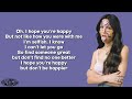 Olivia Rodrigo - happier (Lyrics)