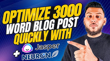 Write & Rank 3000+ Blog Post With Jasper + Neuronwriter