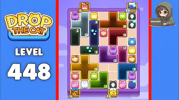 Drop The Cat level 448 solution 