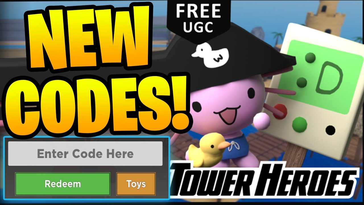 NEW* ALL WORKING CODES FOR TOWER HEROES IN 2023! ROBLOX TOWER